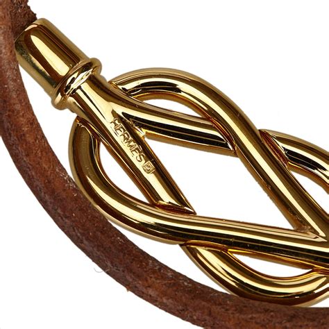 hermes jumbo hook bracelet.